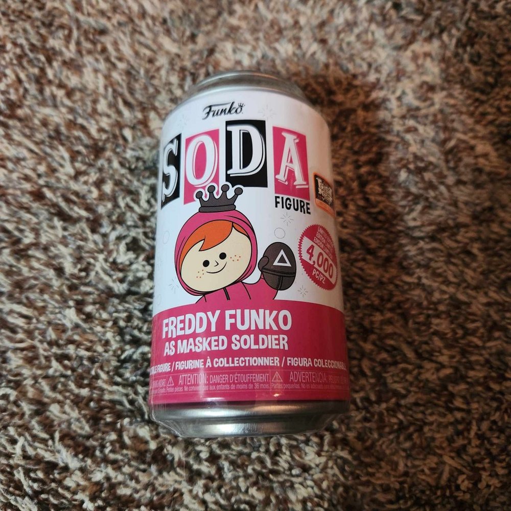 Funko Soda Fright Night 2022 Freddy Funko as Masked Soldier LE 4000 NEW Sealed